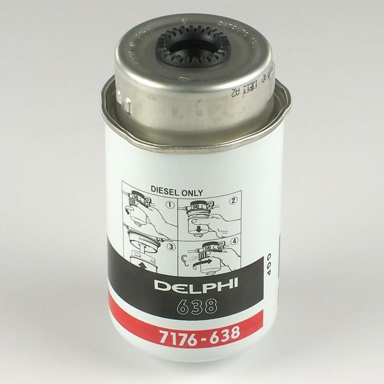 Filtre à carburant (Filtre à gasoil) DELPHI HDF638